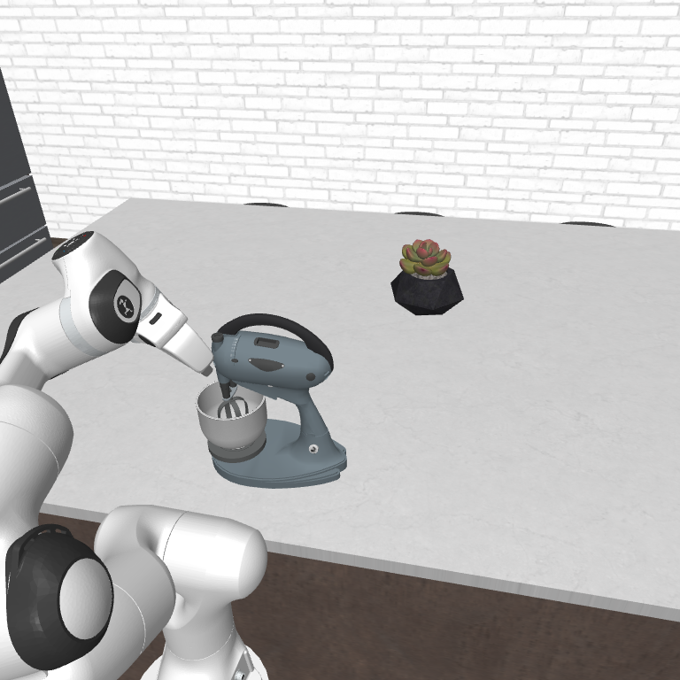 High-resolution replay frame at the configuration where VLA execution resumes
