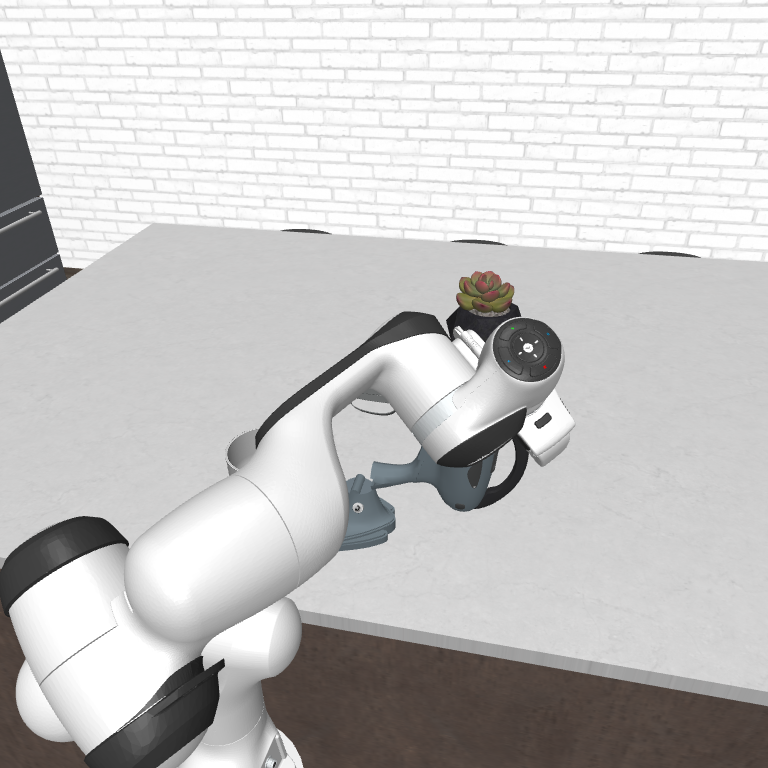 Terminal success frame showing the opened stand mixer head